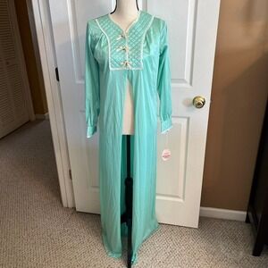 The Royal Boudoir Collection Aristocraft small House Coat ENKA USA‎ NEW VINTAGE